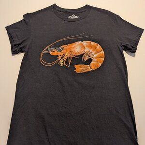Goodie Two Sleeves Kids Shrimp Graphic Tee | Small | Excellent